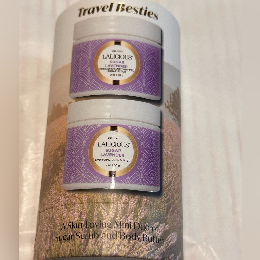 Lavender Sugar Scrub and Body Butter Duo